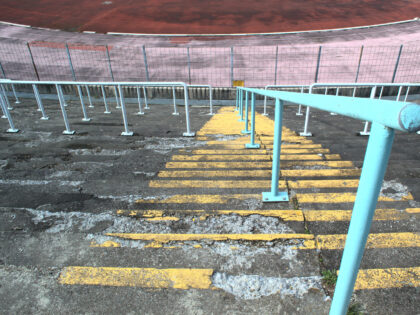 Treppe Rosenaustadion Augsburg