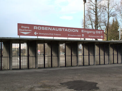 Eingang Rosenaustadion Augsburg
