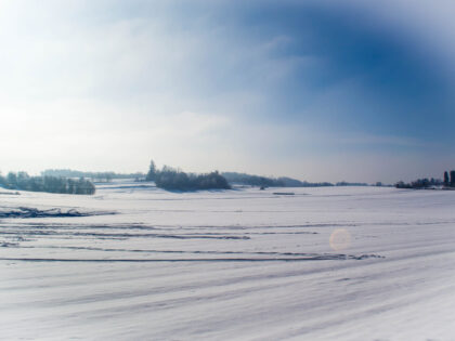 Einzigartige Aufnahmen von der Schmutter im Winter